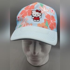 Hello Kitty Sanrio Light Blue Snapback Cap